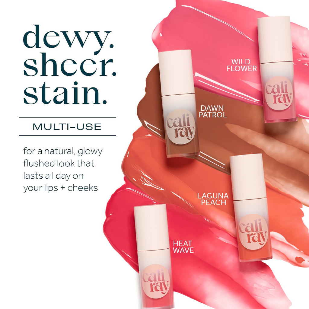 Caliray Socal Superbloom Lip + Cheek Tint Soft Stain Blush | Wild Flower