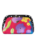 Carolina Herrera Floral Canvas Cosmetic Bag