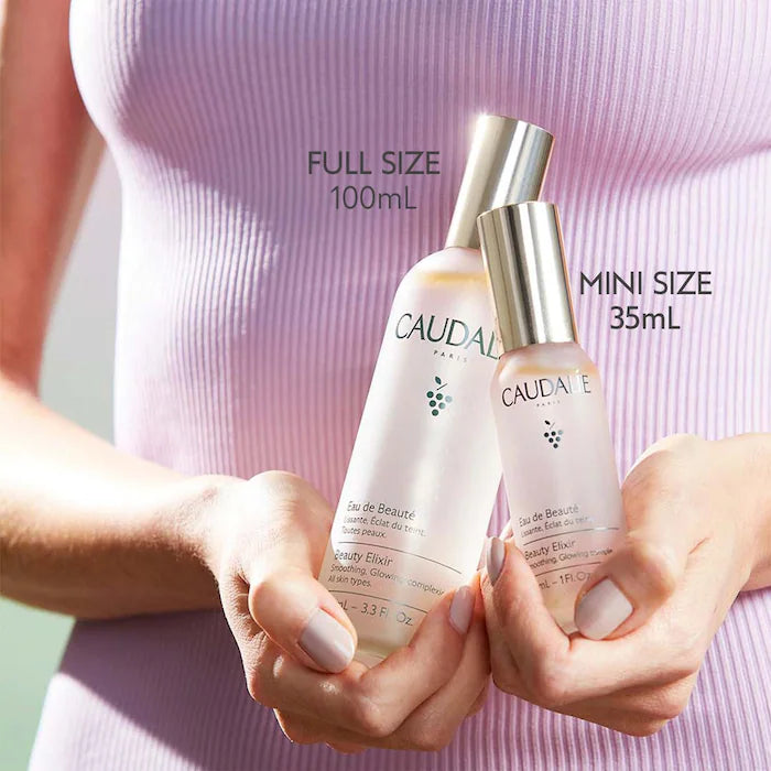 Caudalie Beauty Elixir Prep, Set, Glow Face Mist Mini 30 ml