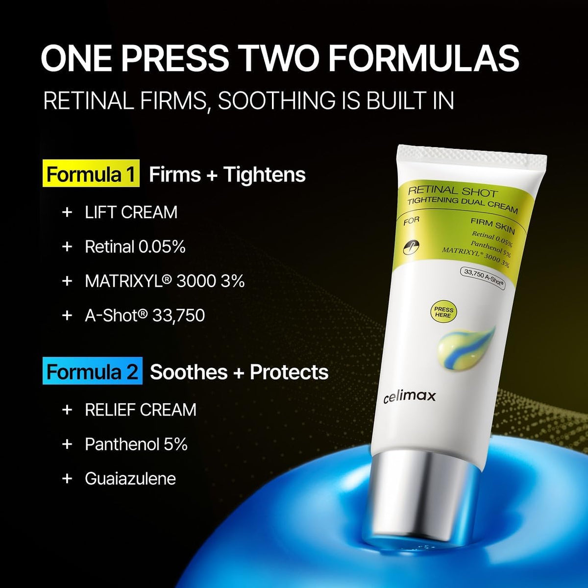 Celimax The Vita-A Retinal Shot Tightening Dual Cream 50 ml / 1.69 oz