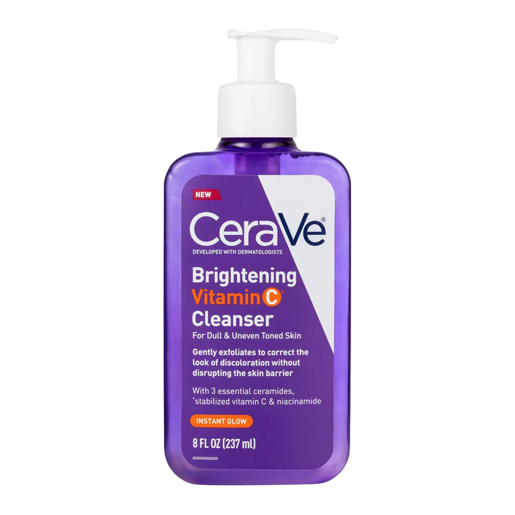 CeraVe Brightening Vitamin C Cleanser for Dull & Uneven Skin Tone 236 ml / 8 oz