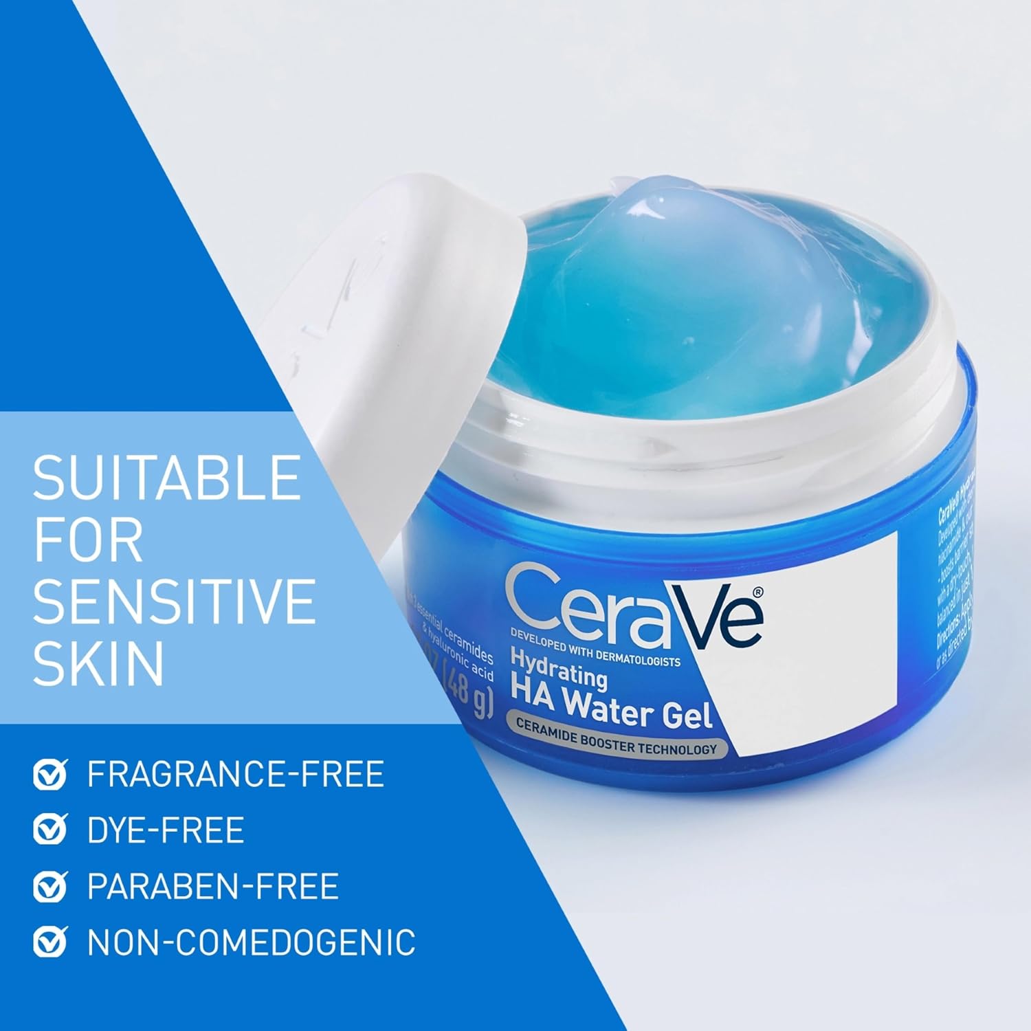 CeraVe Hydrating Hyaluronic Acid Water Gel Moisturizer 50 ml / 1.7 oz
