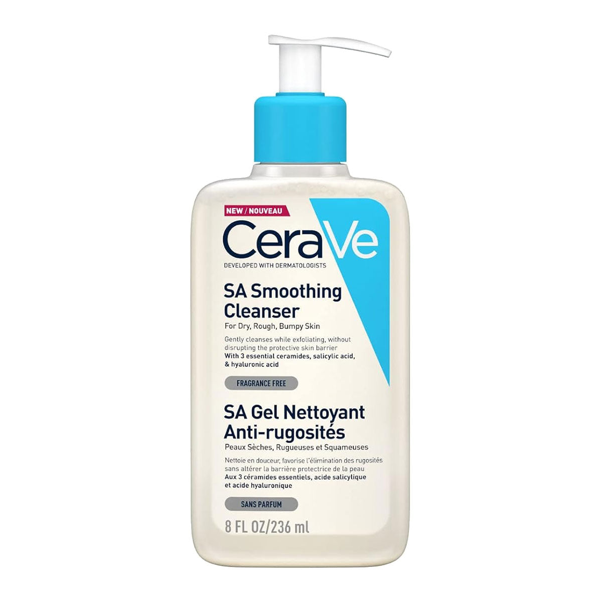 CeraVe SA Smoothing Cleanser 8 oz / 236 ml