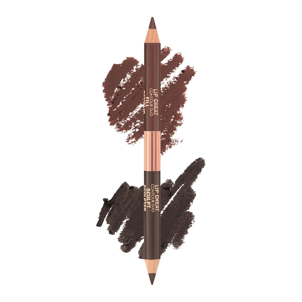Charlotte Tilbury Super Nudes Lip Cheat Contour Duo Lip Liner | Deep - Sculpt