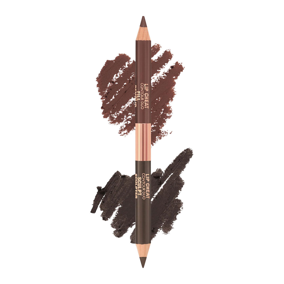 Charlotte Tilbury Super Nudes Lip Cheat Contour Duo Lip Liner | Deep - Sculpt