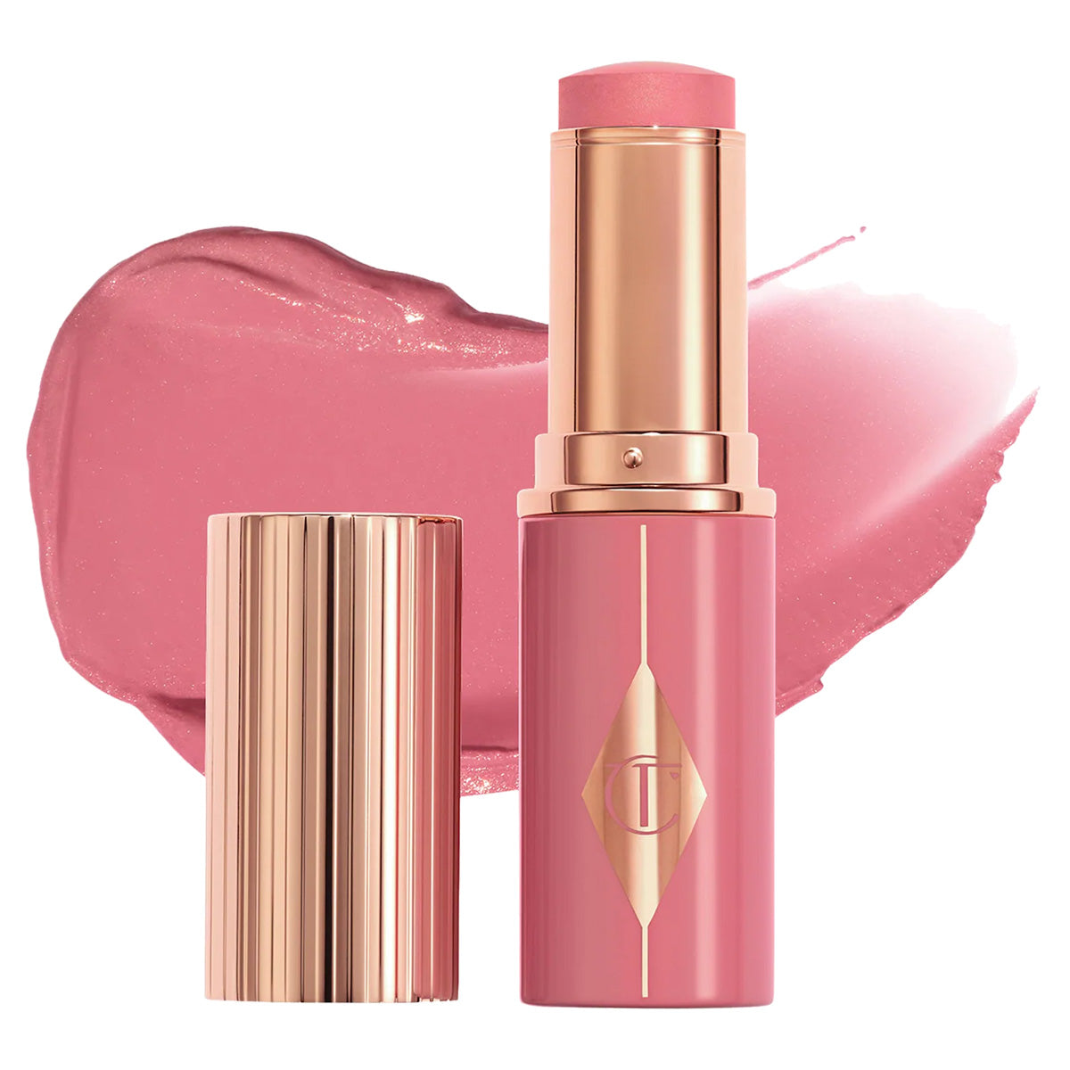 Charlotte Tilbury Unreal Lip + Cheek Glow Blush Stick | Rosy Glow