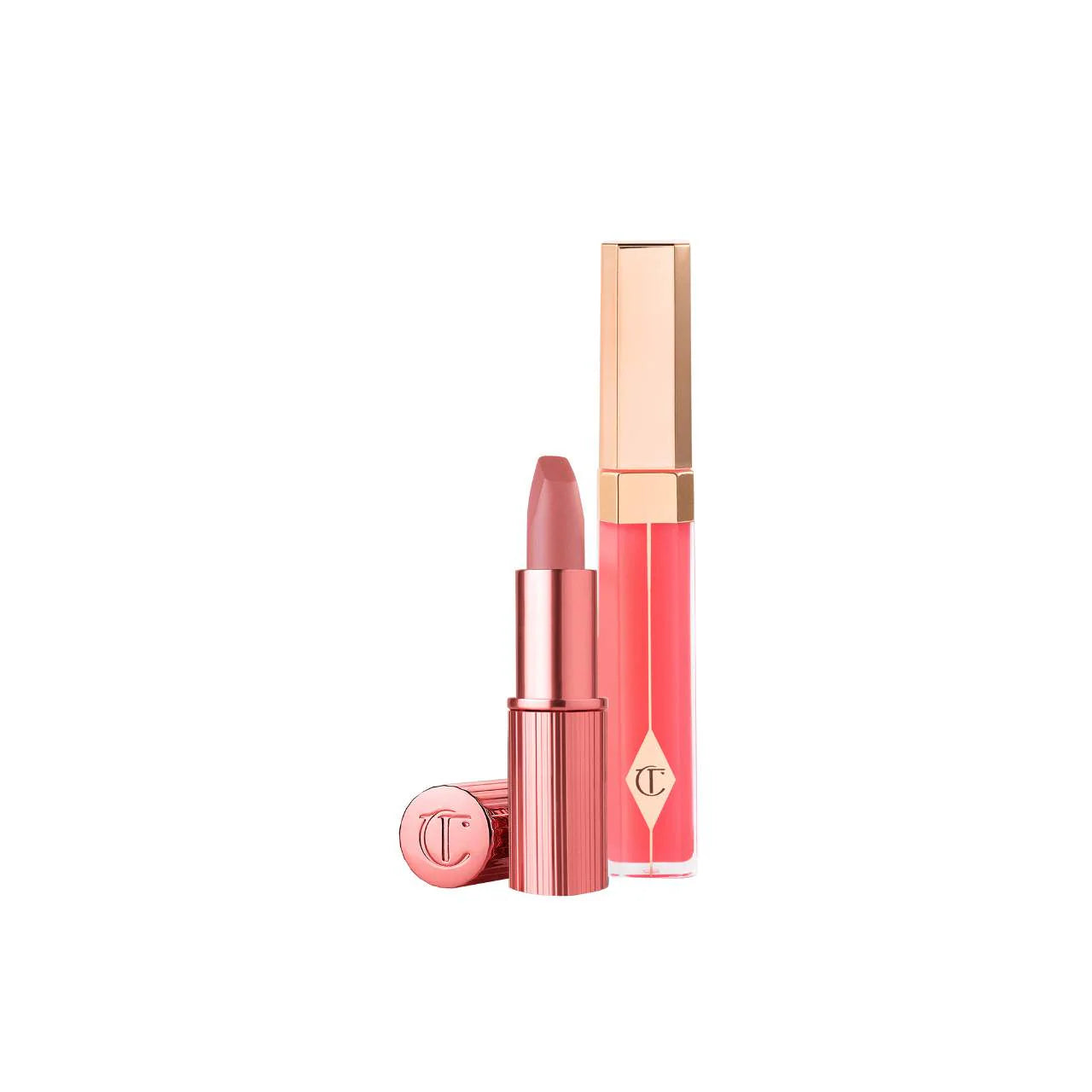 Charlotte Tilbury K.I.S.S.I.N.G Lipstick and Lip Gloss Duos | Icon Baby