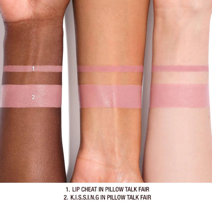 Charlotte Tilbury Mini Pillow Talk Lipstick & Liner Set | Pillow Talk Fair