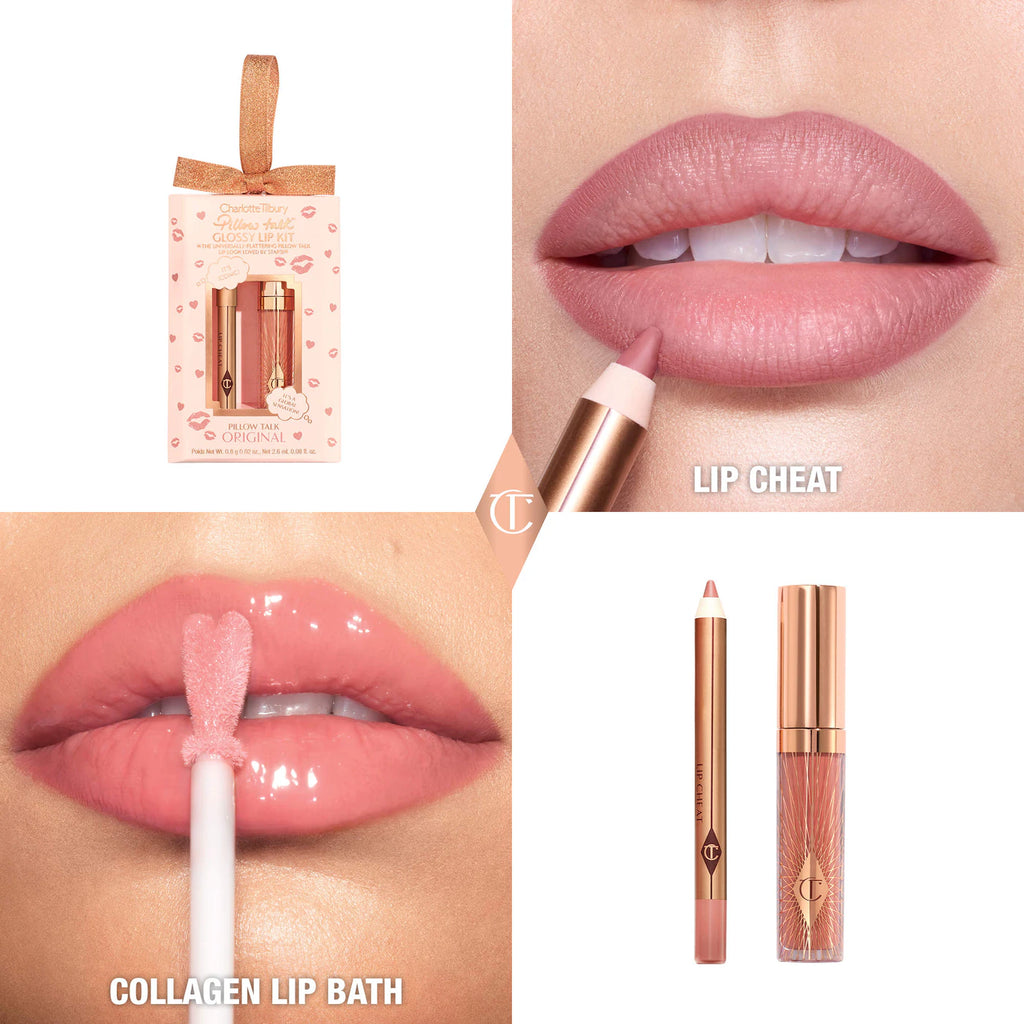 Charlotte Tilbury Mini Pillow Talk Glossy Lip Duos | Original