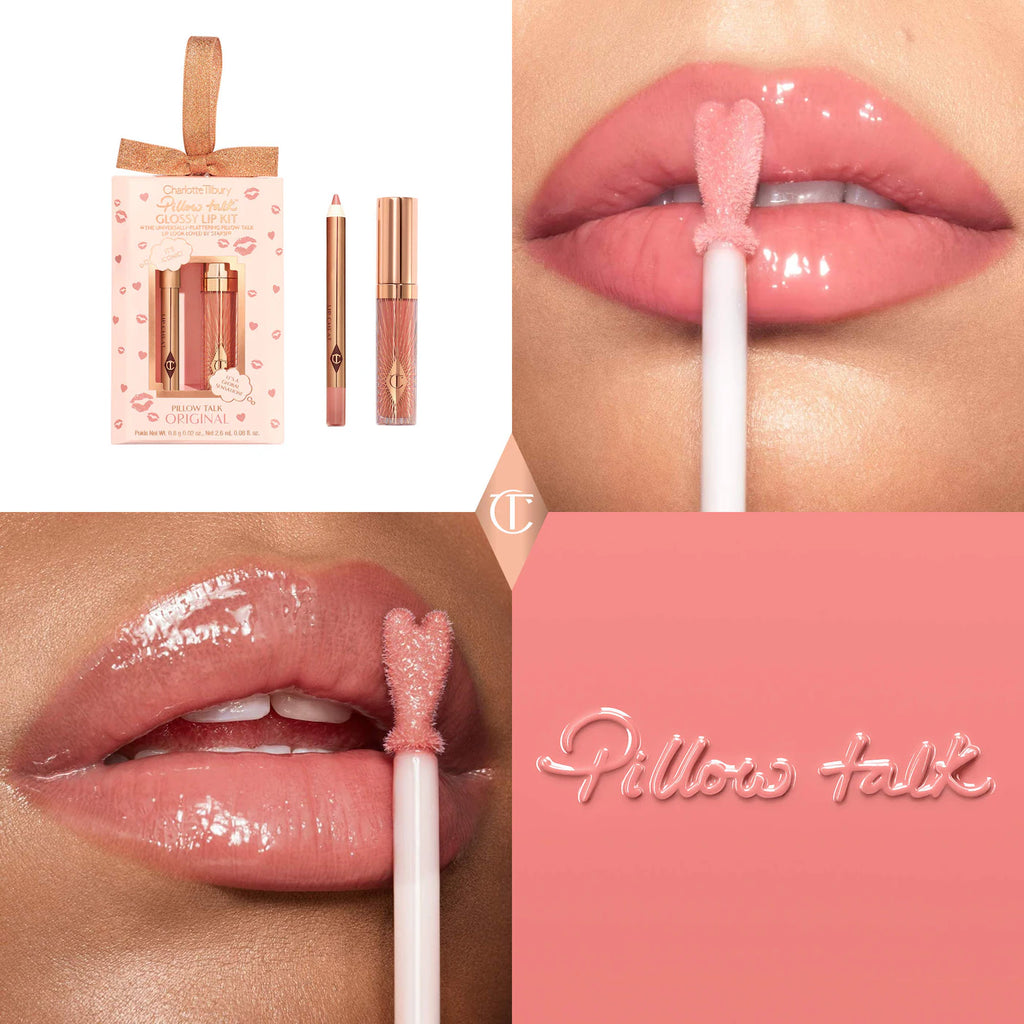 Charlotte Tilbury Mini Pillow Talk Glossy Lip Duos | Original