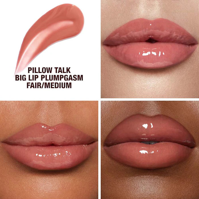 Charlotte Tilbury Pillow Talk Big Lip Plumpgasm Plumping Lip Gloss | Fair / Medium