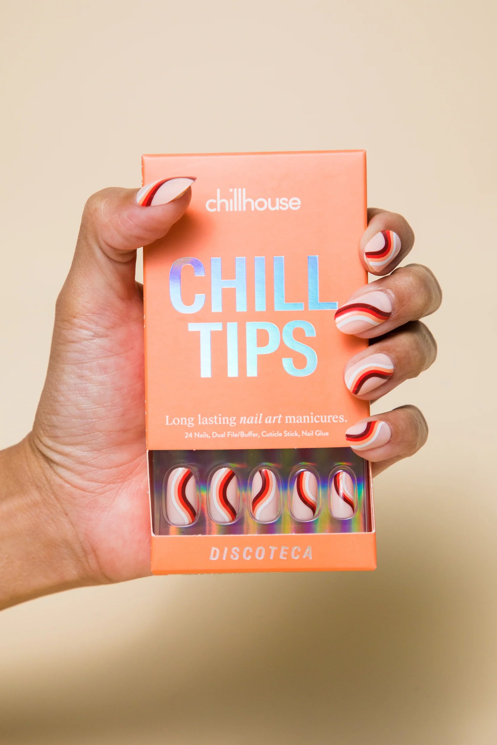 Chillhouse Chill Tips Long Lasting Nail Art Manicures | Discoteca