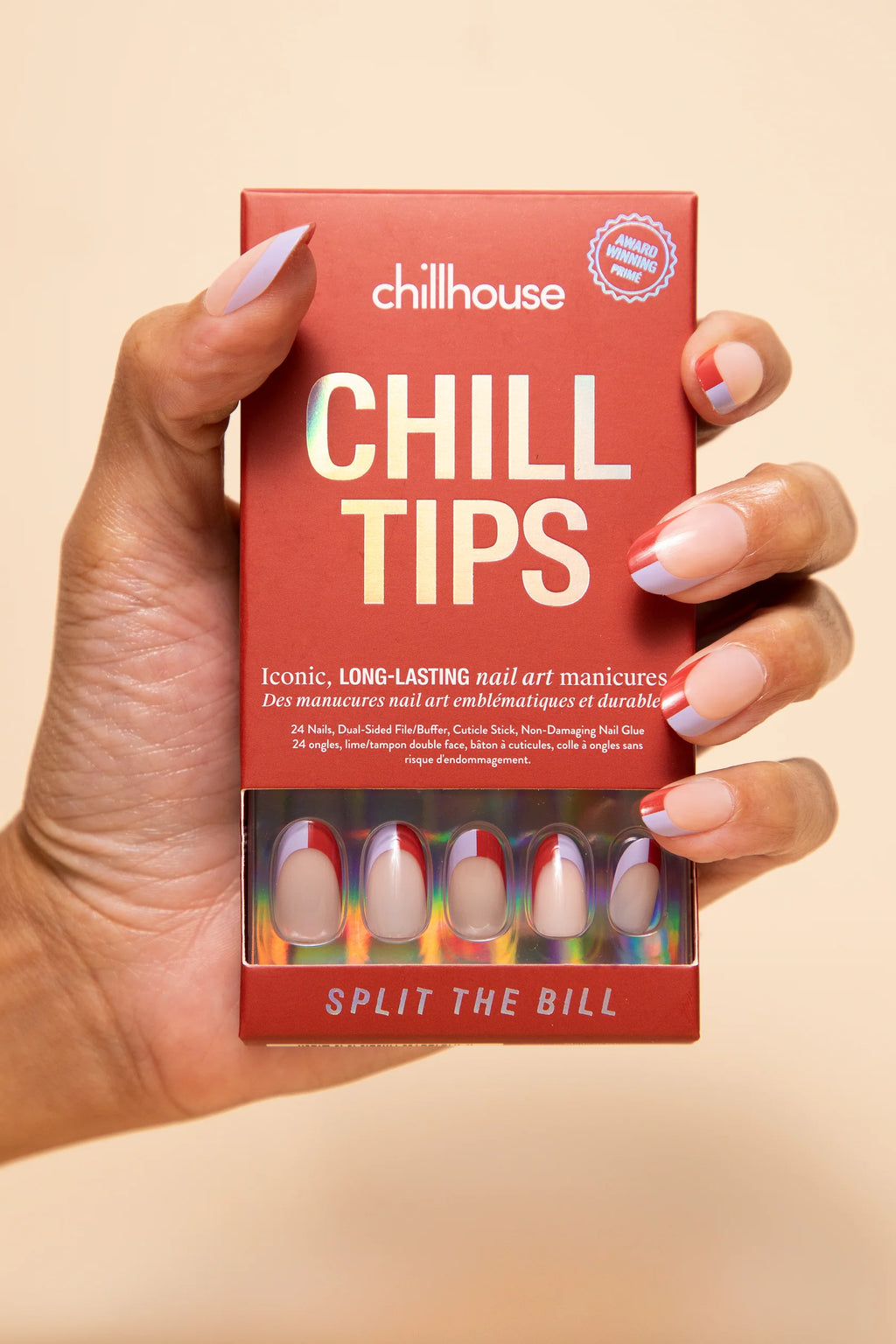Chillhouse Chill Tips Long Lasting Nail Art Manicures | Split the Bill