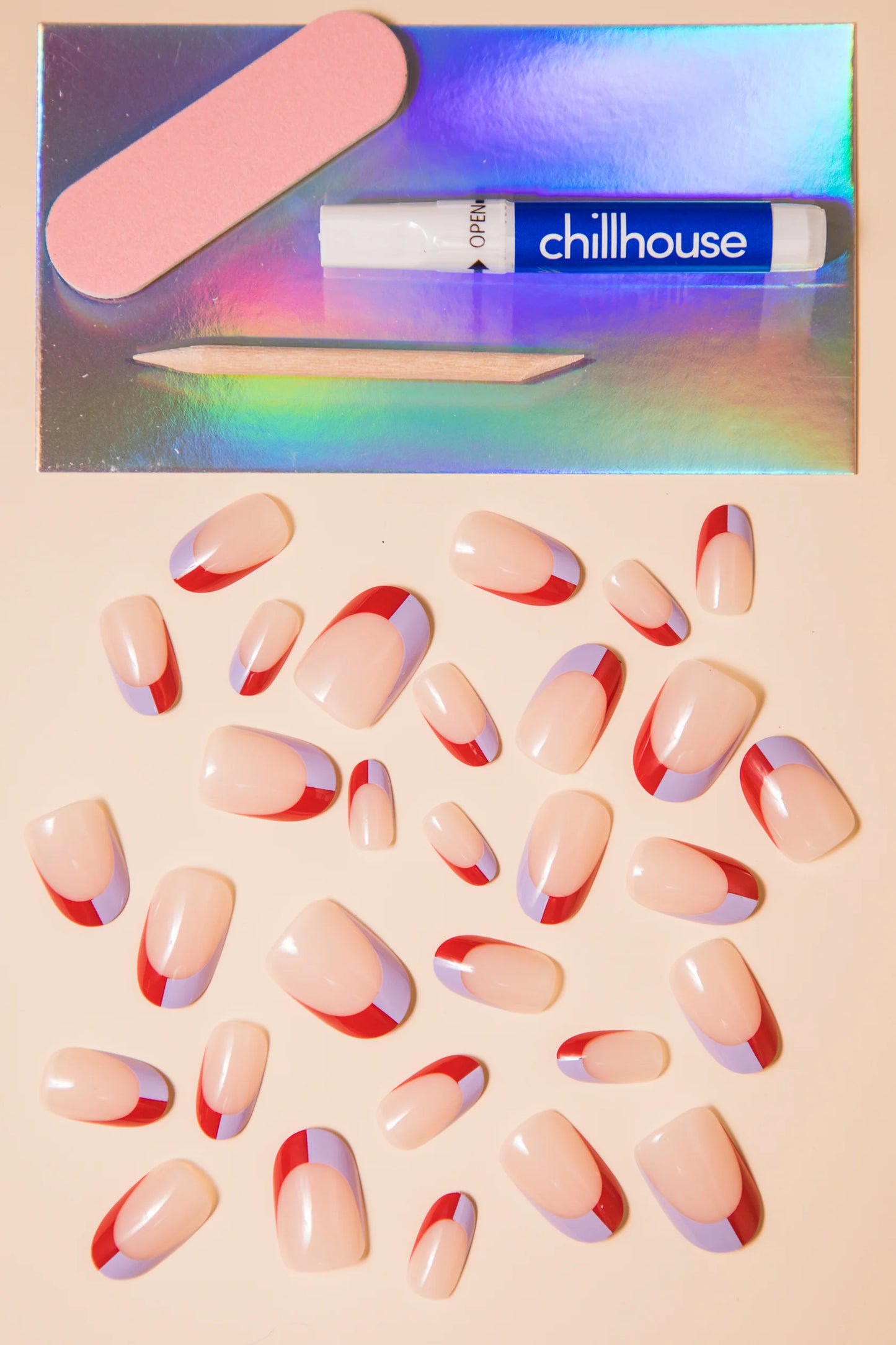 Chillhouse Chill Tips Long Lasting Nail Art Manicures | Split the Bill