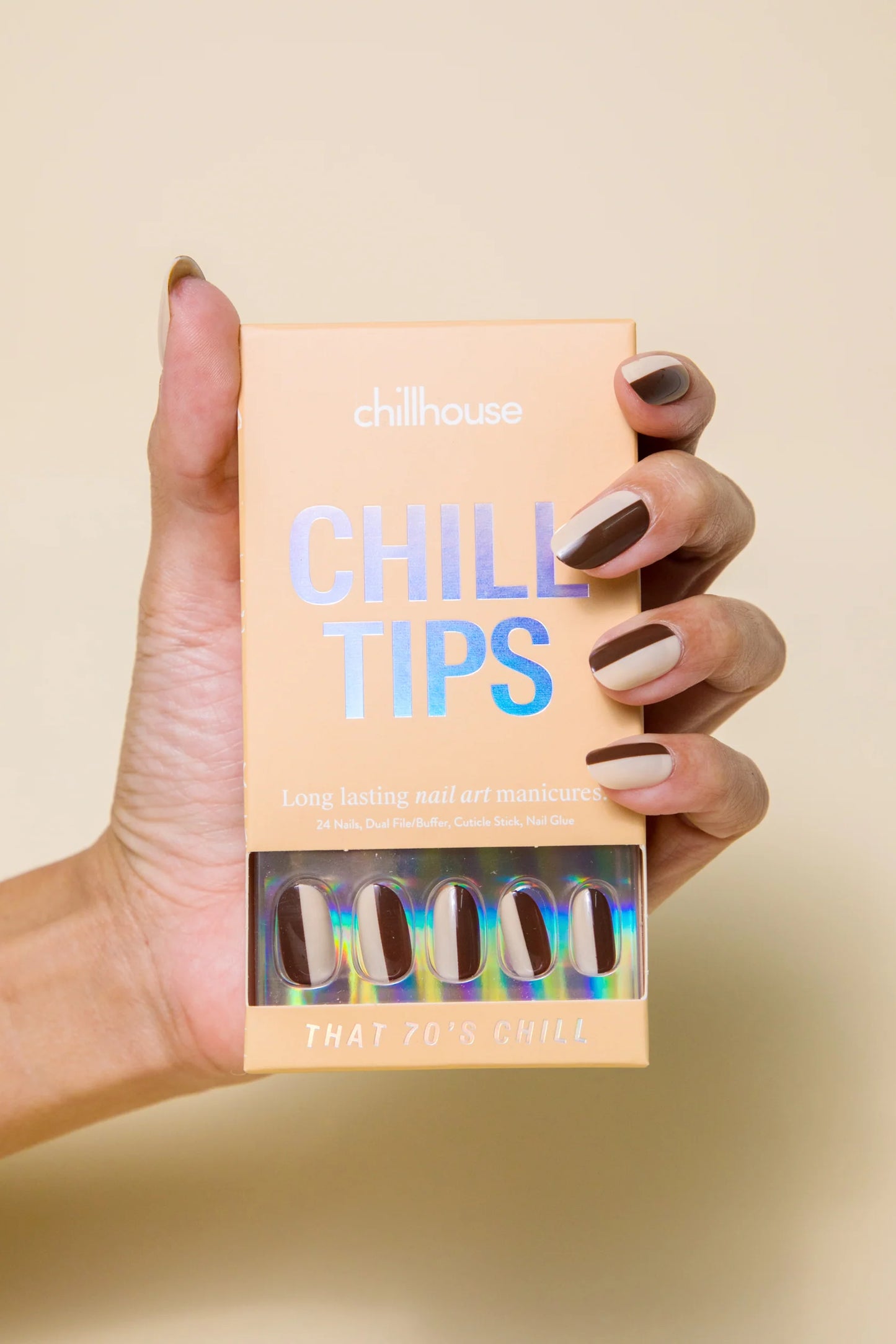 Chillhouse Chill Tips Long Lasting Nail Art Manicures | That 70's Chill