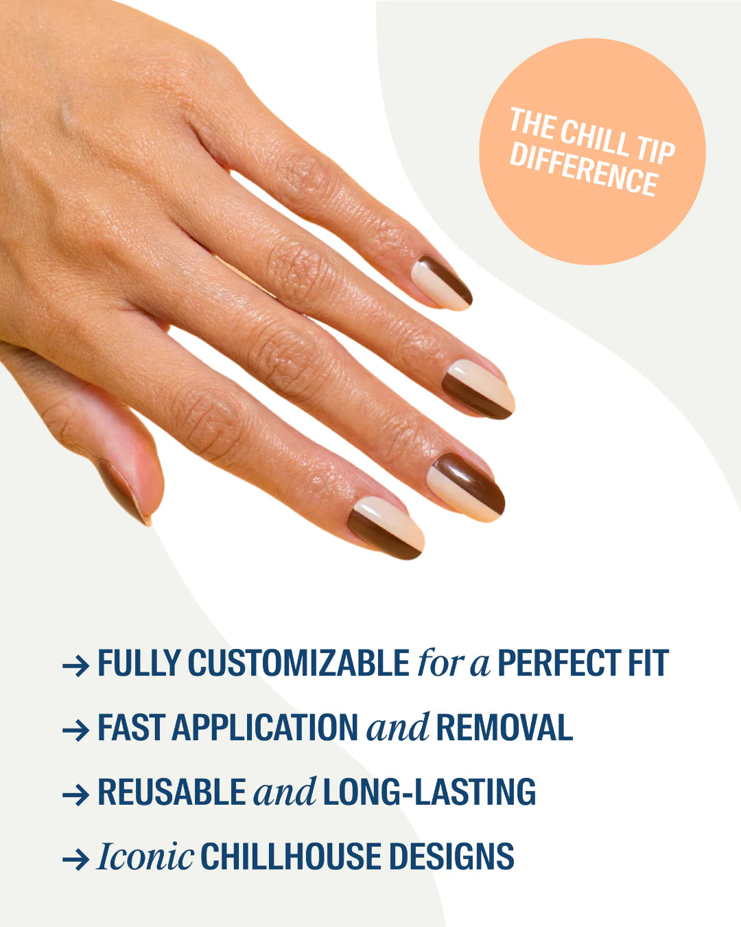 Chillhouse Chill Tips Long Lasting Nail Art Manicures | That 70's Chill