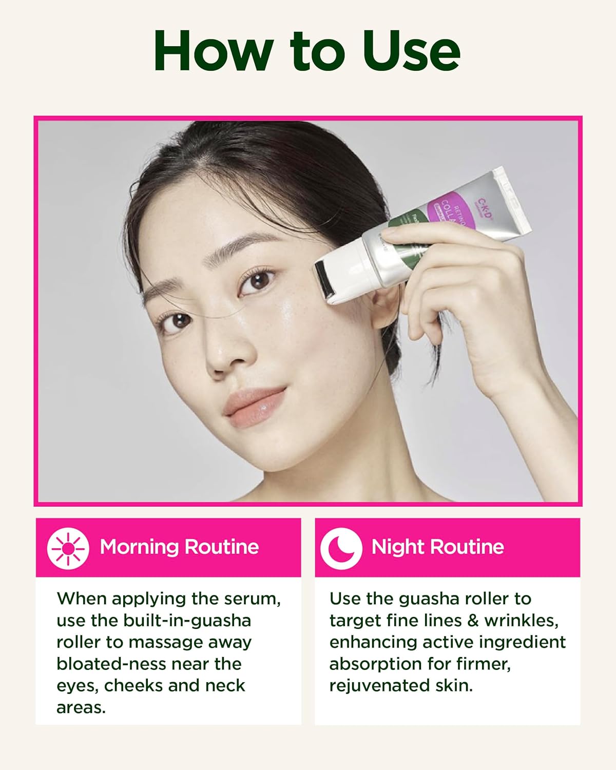 CKD Retino Collagen Small Molecule 300 Guasha Lifting Serum 40 ml