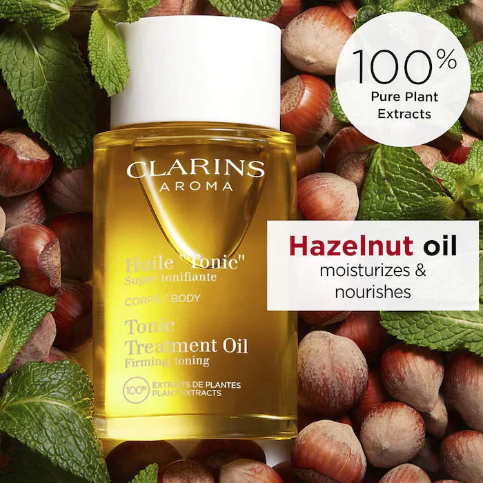 Clarins Tonic Body Firming & Toning Natural Treatment Oil 3.4 oz. / 100 ml