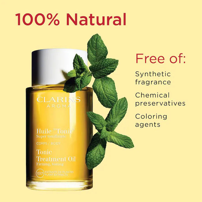 Clarins Tonic Body Firming & Toning Natural Treatment Oil 3.4 oz. / 100 ml