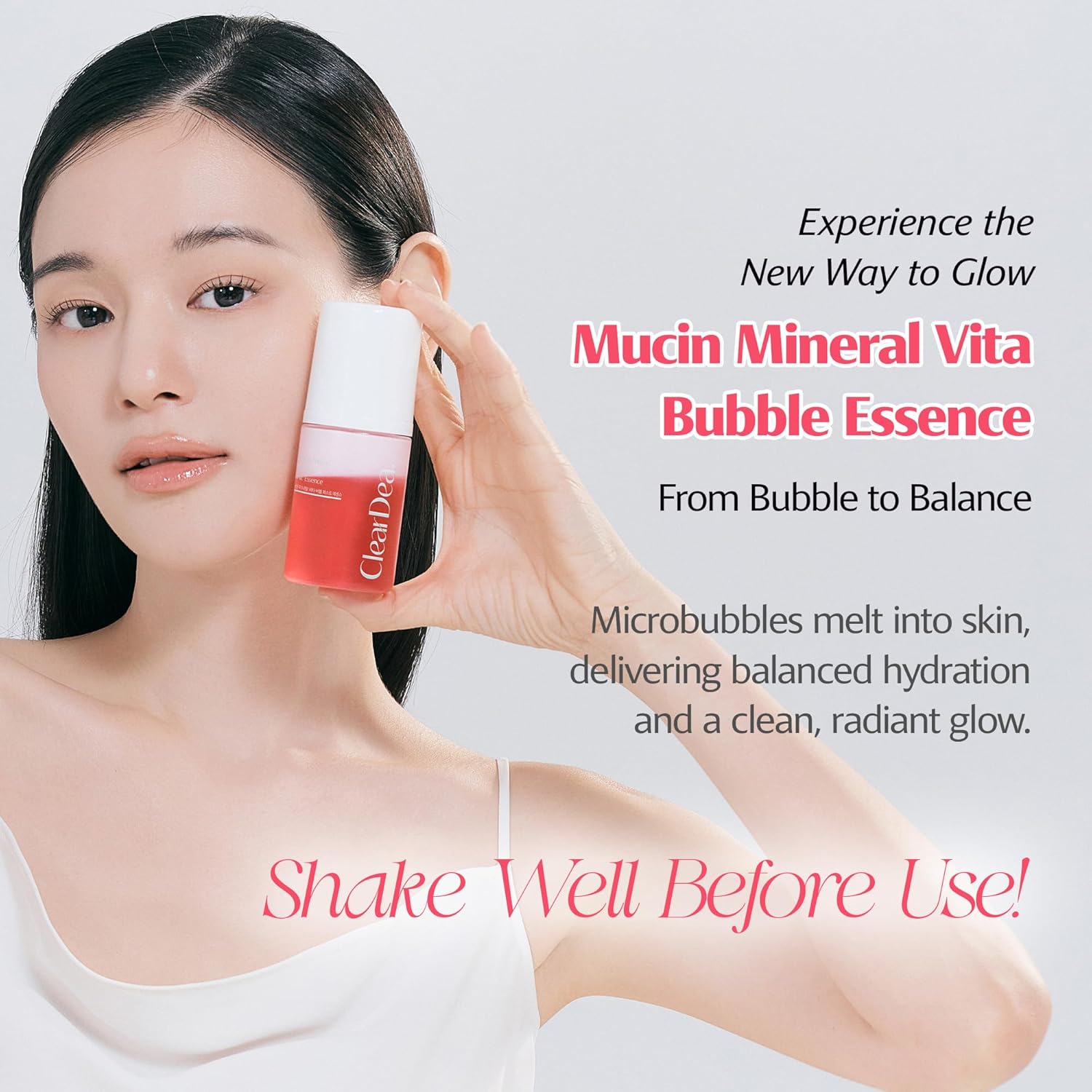 ClearDea Mucin Mineral Vita Bubble First Essence 60 ml / 2.02 oz