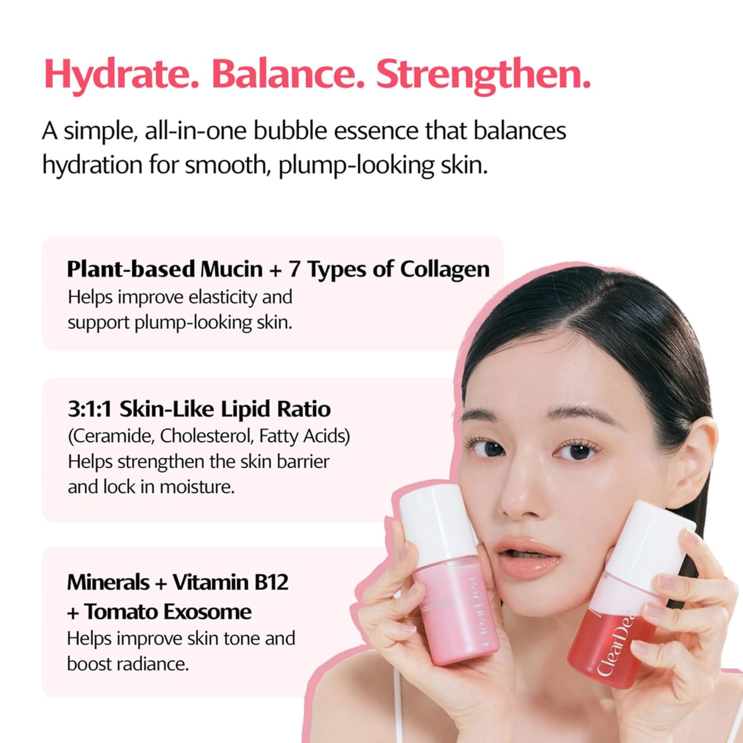ClearDea Mucin Mineral Vita Bubble First Essence 60 ml / 2.02 oz