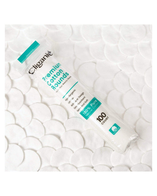 Cliganic Premium Cotton Rounds 100 ct