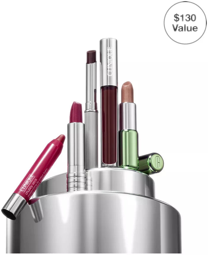 Clinique Lip Vault: Lipstick Gift Set (5 Full Size)