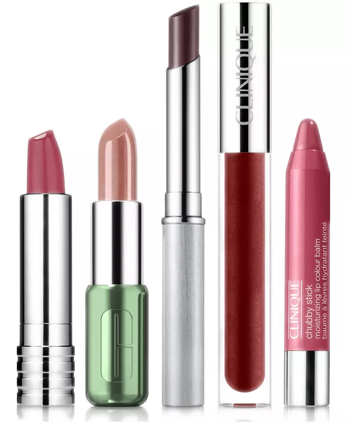 Clinique Lip Vault: Lipstick Gift Set (5 Full Size)