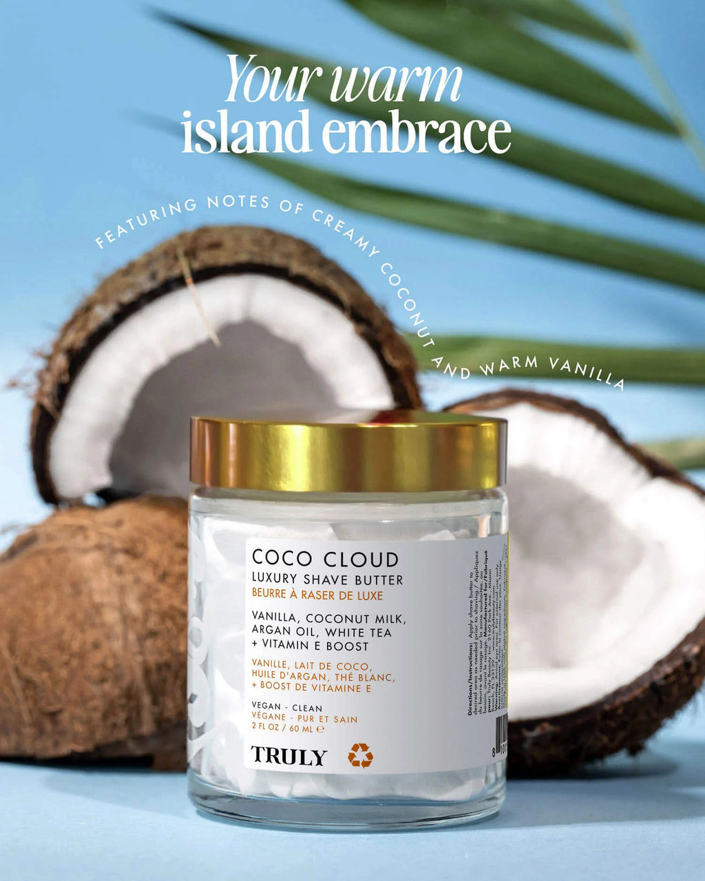 Truly Coco Cloud Luxury Shave Butter 60 ml / 2 oz