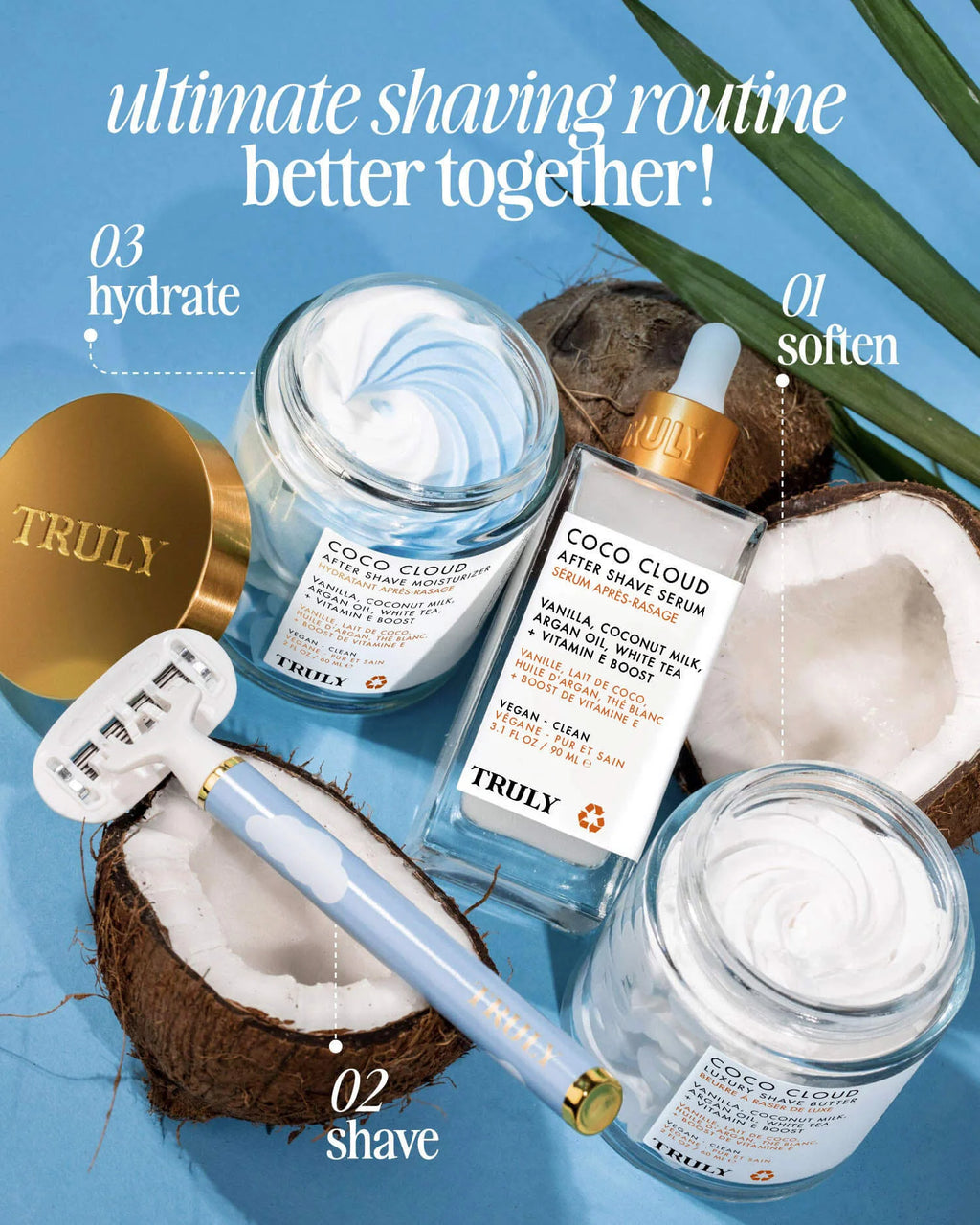 Truly Coco Cloud Luxury Shave Butter 60 ml / 2 oz