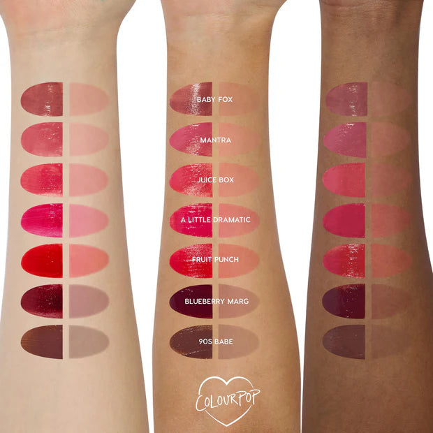 ColourPop HydraPop Lip Stain | 90s Babe - Plummy Brown