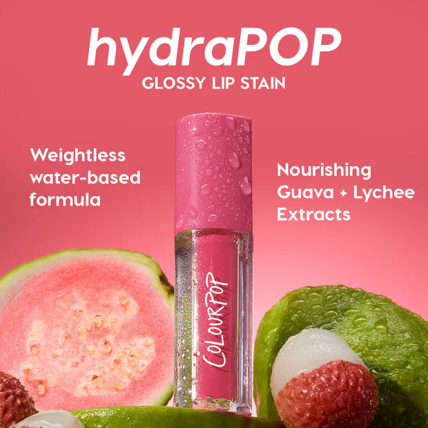 ColourPop HydraPop Lip Stain | 90s Babe - Plummy Brown
