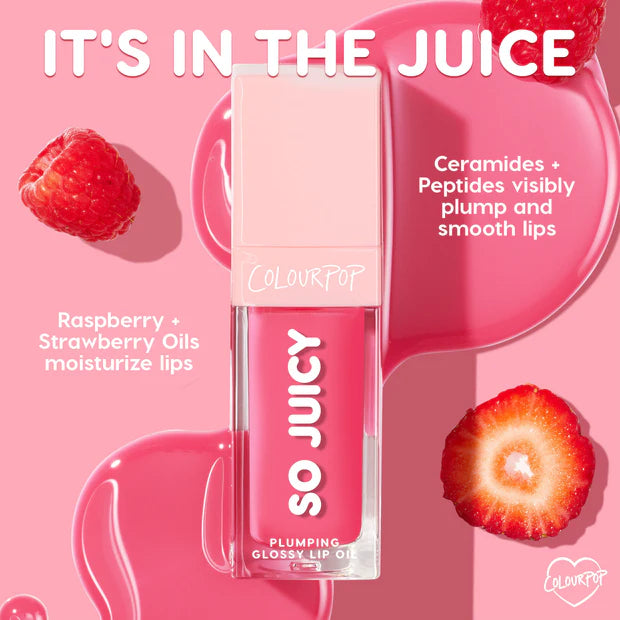 ColourPop So Juicy Plumping Glossy Lip Oil | So Sassy