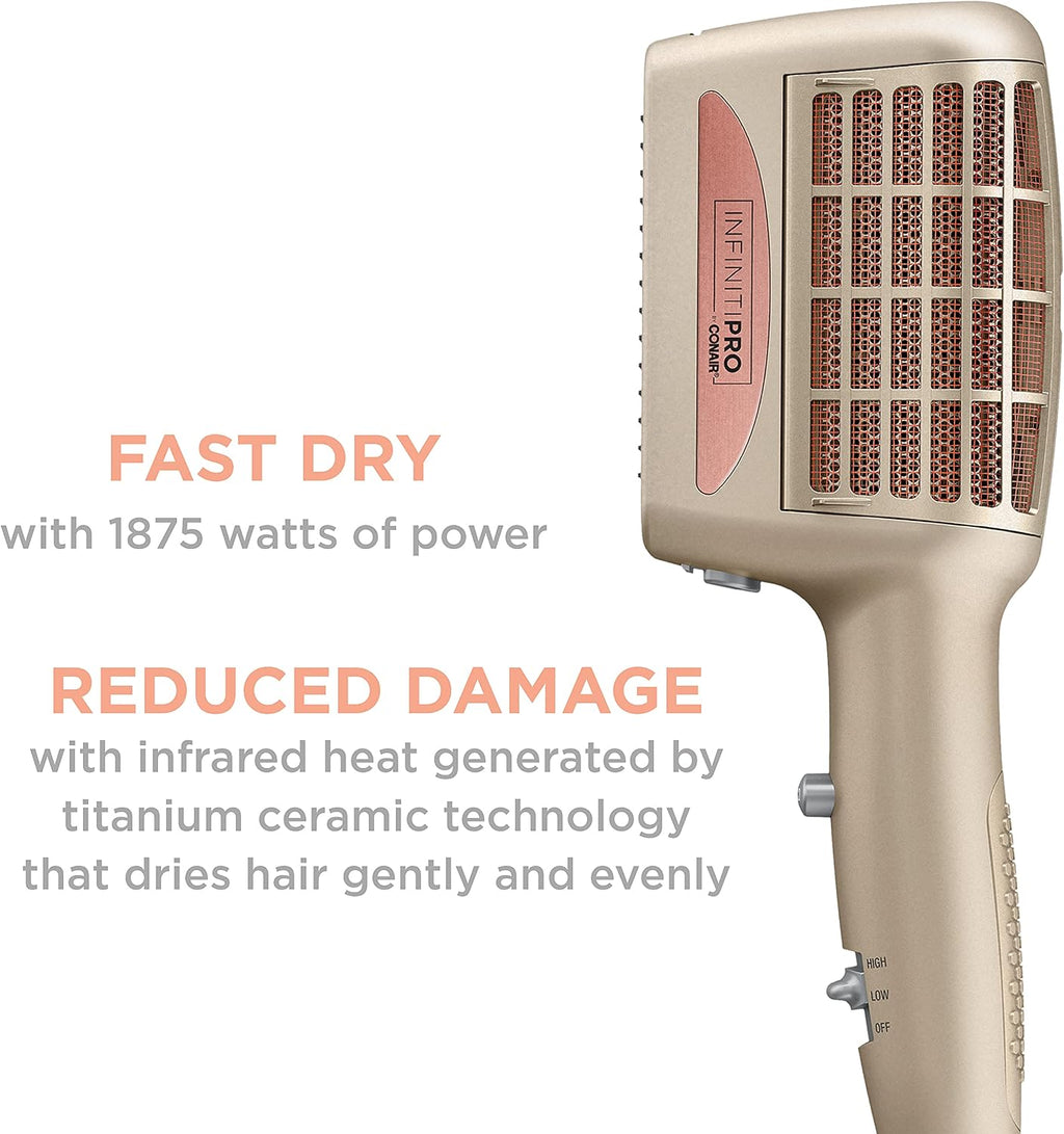 Conair InfinityPRO 4-in-1 Frizz Free Styling Hair Dryer