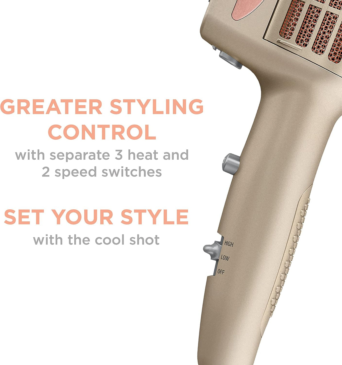 Conair InfinityPRO 4-in-1 Frizz Free Styling Hair Dryer