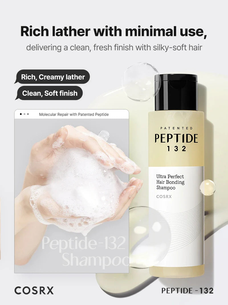 COSRX PEPTIDE-132 Ultra Perfect Hair Bonding Shampoo 200 ml / 6.76 oz