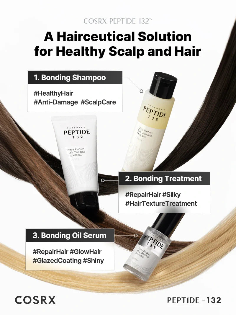 COSRX PEPTIDE-132 Ultra Perfect Hair Bonding Shampoo 200 ml / 6.76 oz