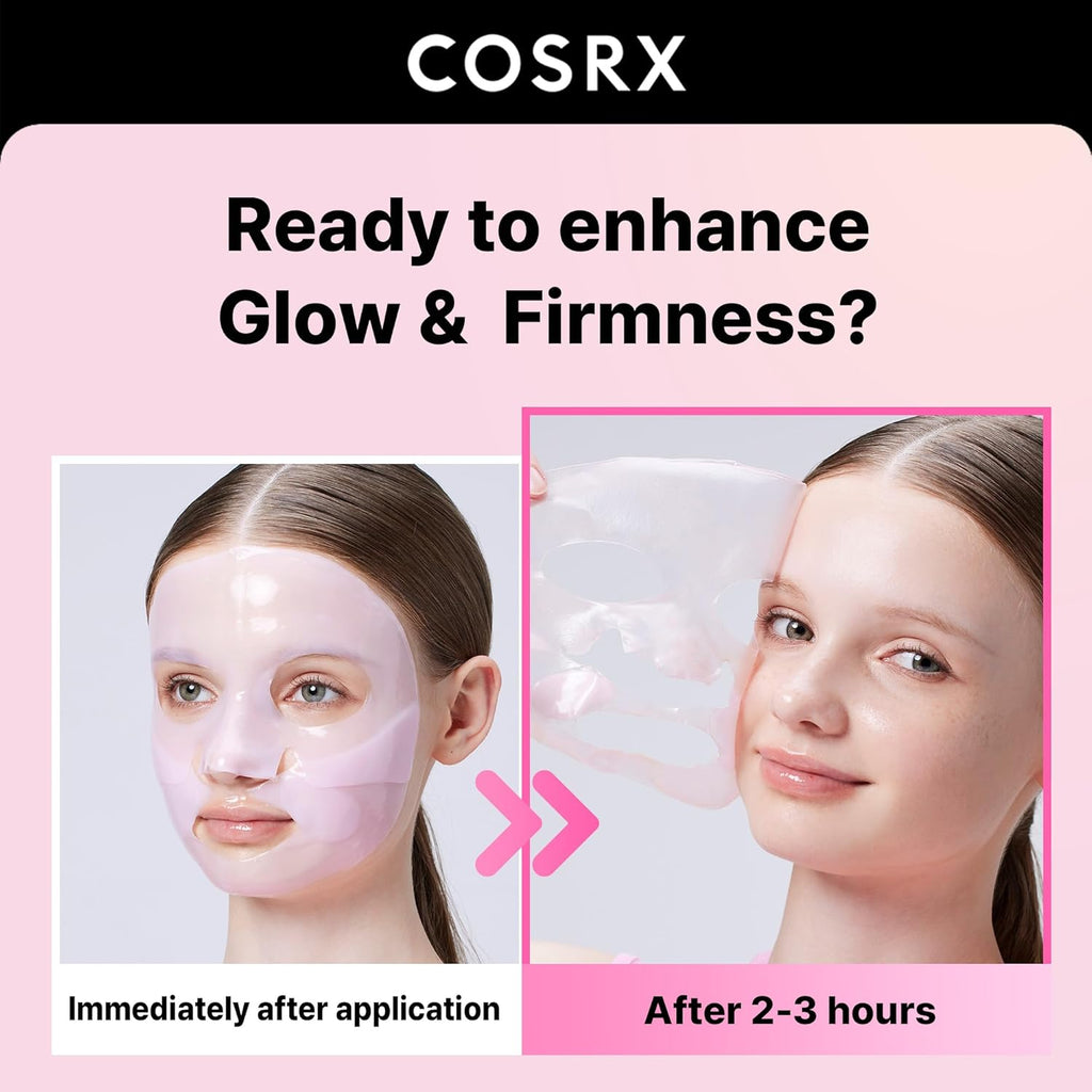 COSRX The Peptide Collagen Lifting Glow Hydrogel Mask (3ea)