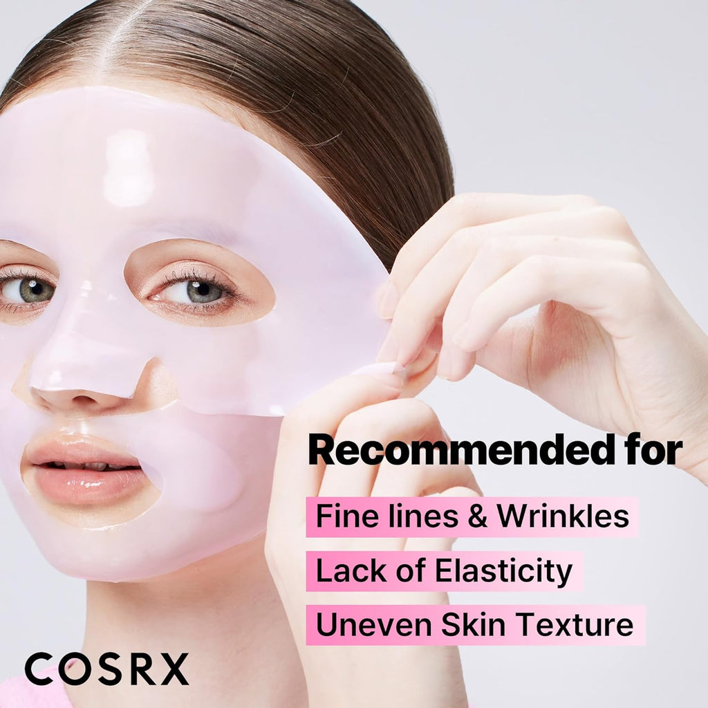 COSRX The Peptide Collagen Lifting Glow Hydrogel Mask (3ea)