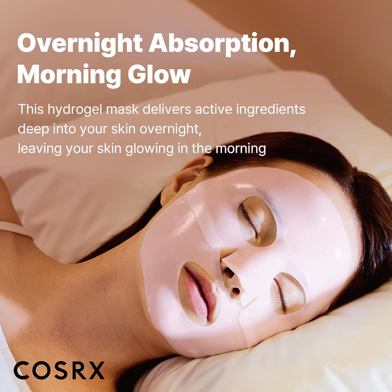 COSRX The Peptide Collagen Lifting Glow Hydrogel Mask (3ea)