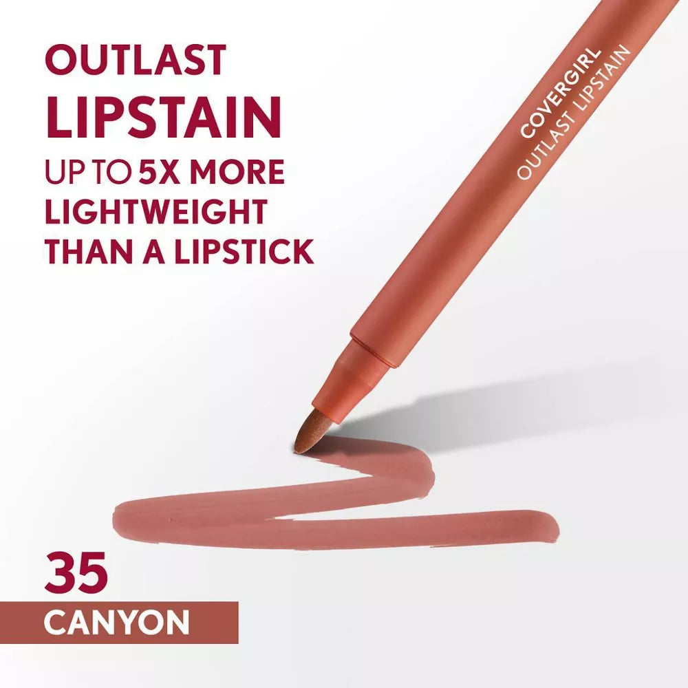 CoverGirl Outlast Lipstain | Canyon