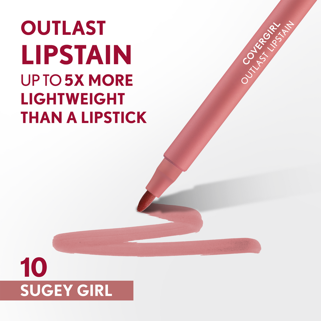 CoverGirl Outlast Lipstain | Sugey Girl