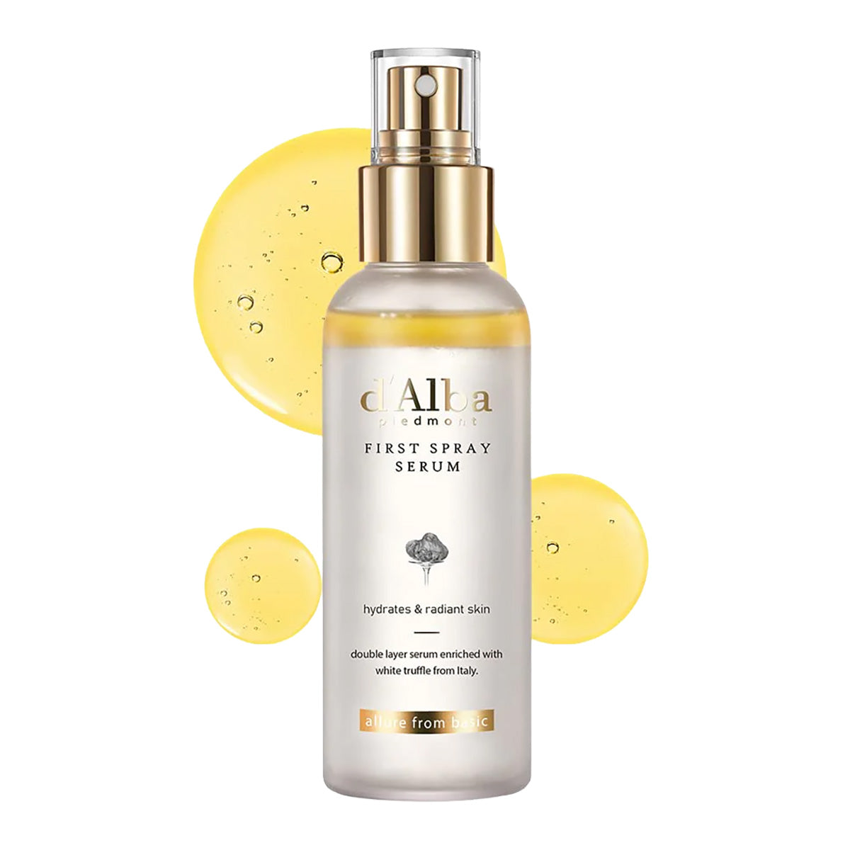 d'Alba Piedmont Italian White Truffle First Spray Serum 100 ml / 3.38 oz