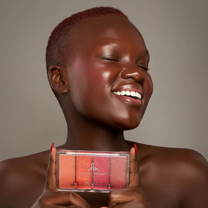 Danessa Myricks Beauty Dewy Cheek & Lip Palette | Dew It Flirty