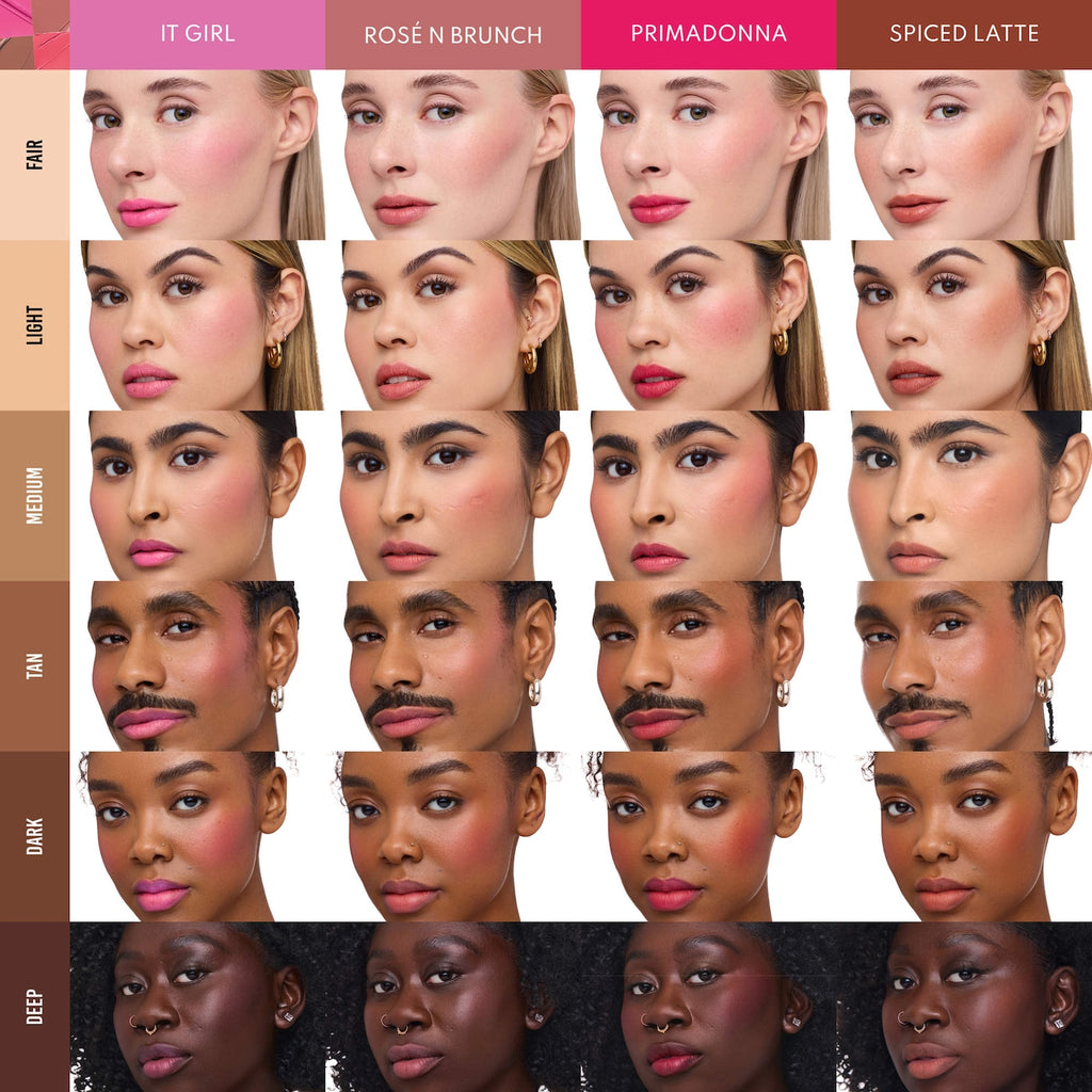 Danessa Myricks Beauty Mini Yummy Skin Flushed Essentials: Face & Lip Makeup Gift Set