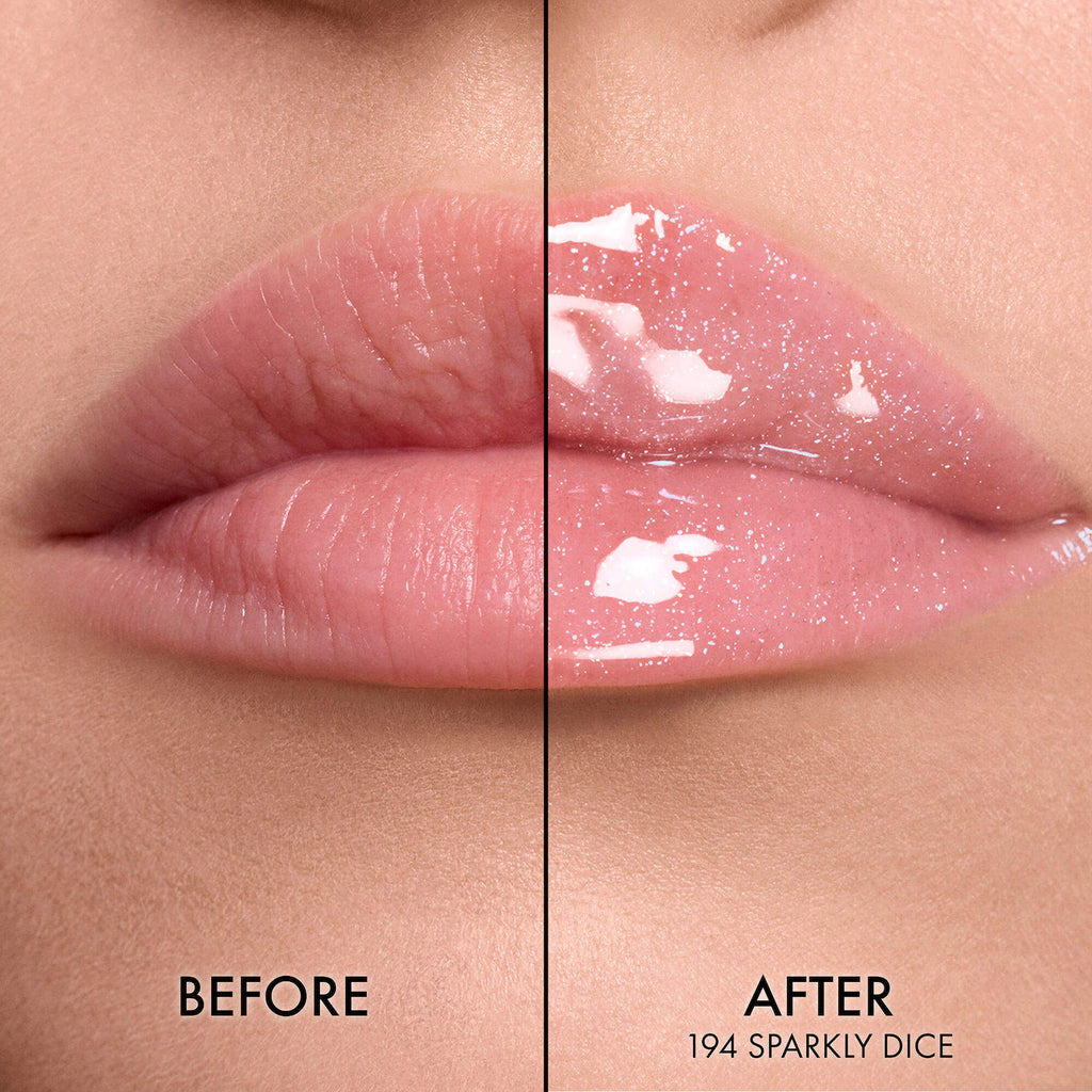 Dior Addict Glass Lipstick Ultra-Shine Hydrating Lip Gloss Stick | 194 Sparkly Dice