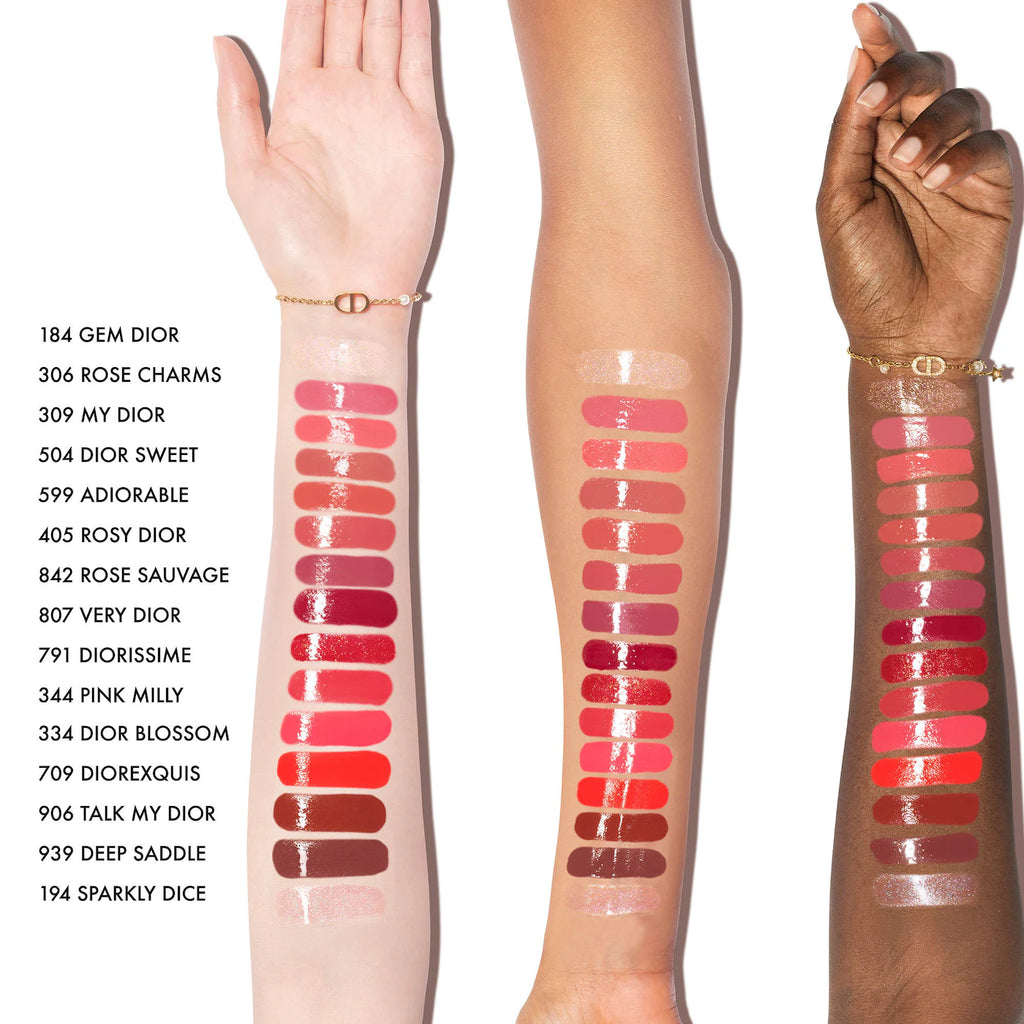 Dior Addict Glass Lipstick Ultra-Shine Hydrating Lip Gloss Stick | 194 Sparkly Dice