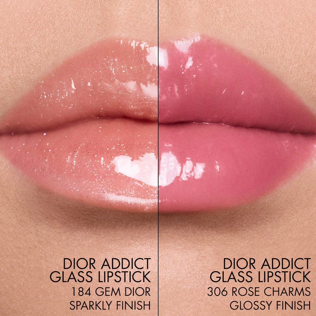 Dior Addict Glass Lipstick Ultra-Shine Hydrating Lip Gloss Stick | 194 Sparkly Dice