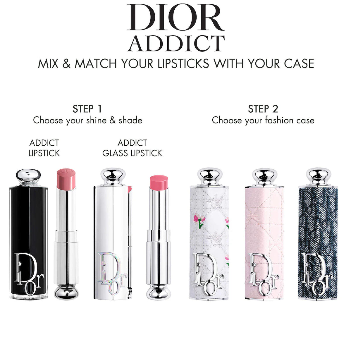 Dior Addict Glass Lipstick Ultra-Shine Hydrating Lip Gloss Stick | 194 Sparkly Dice