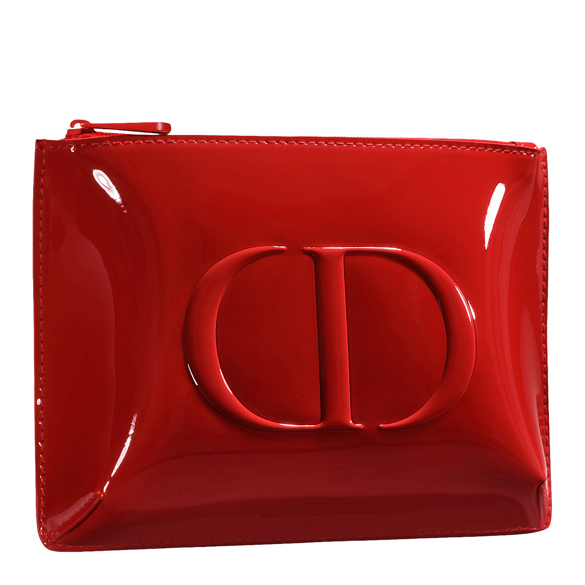 Dior Red Patent Leather Cosmetics Pouch